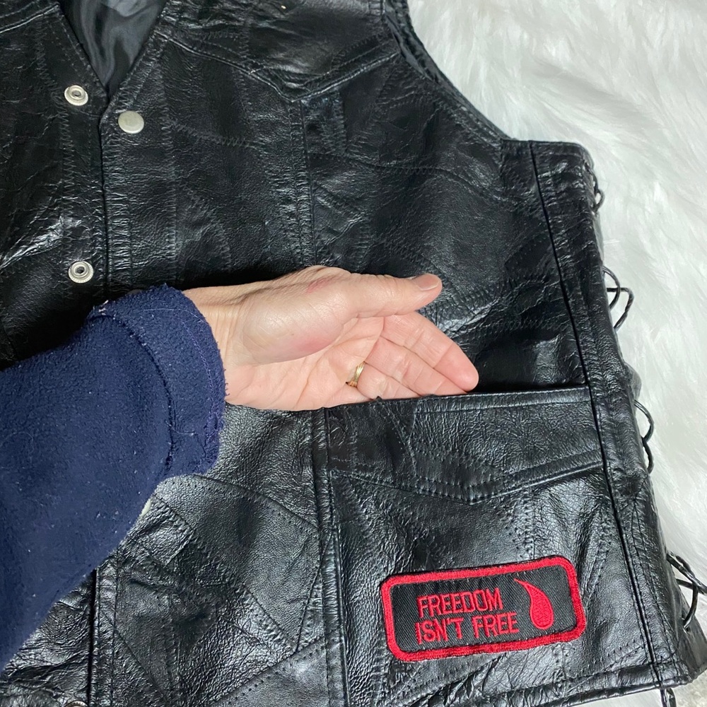 Rebel Ryder The Collection Leather Vest View 4